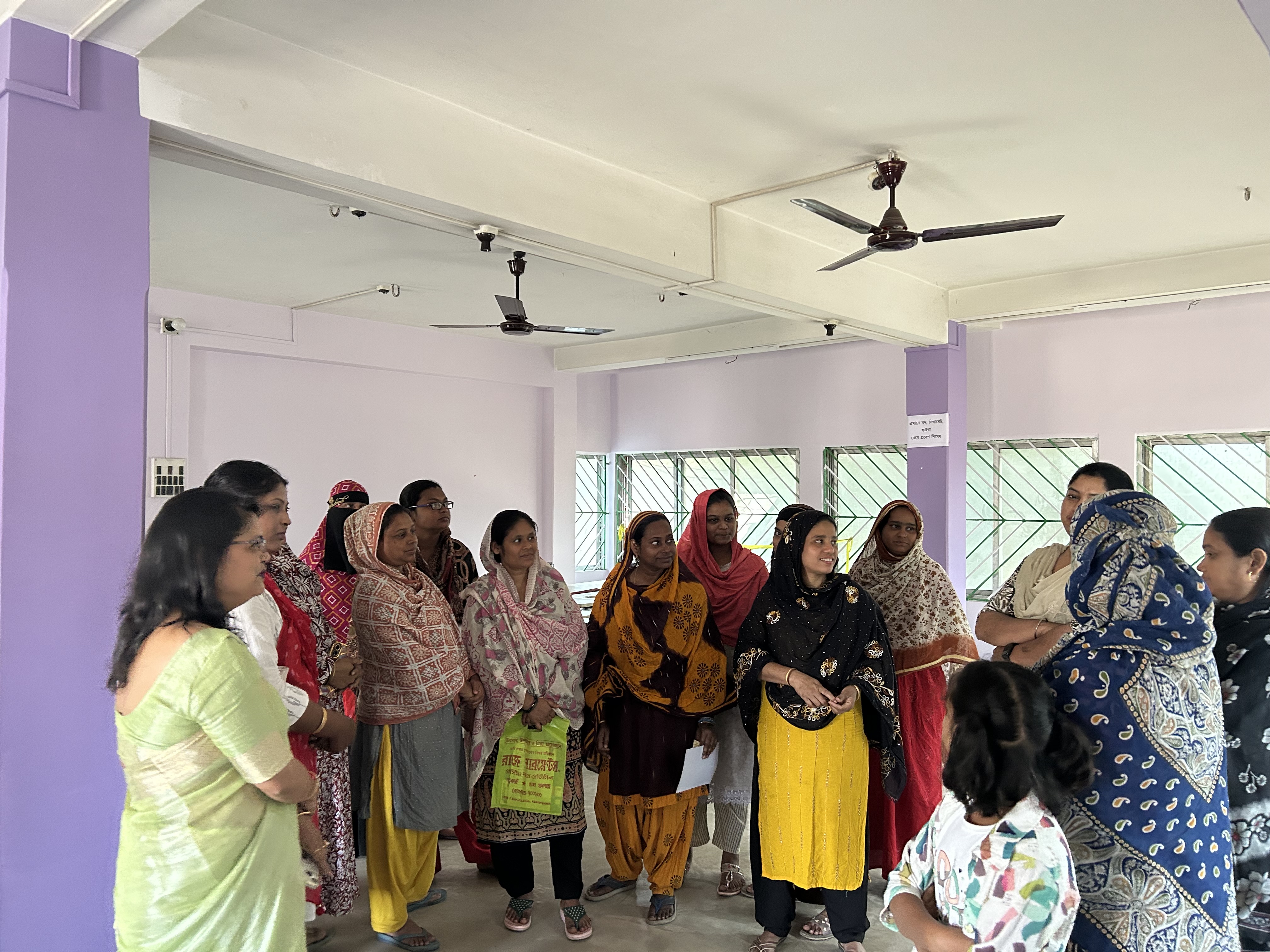 Women at the SuiDhaga programme, Boral Kolkata